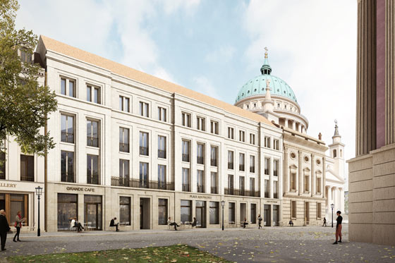 Wohn- und Geschäftshaus Baulücke - Neues Stadtpalais Potsdam