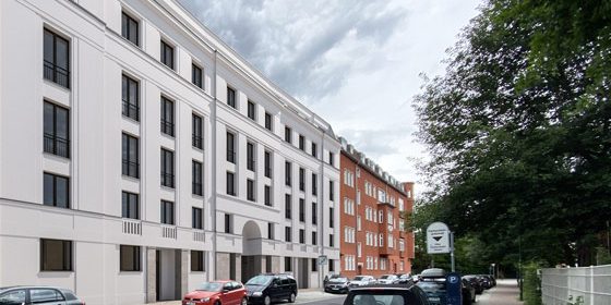 Ruhige Wohnlage und Potsdamer Innenstadtnähe qualifizieren die Lage der Neubau-Apartments.